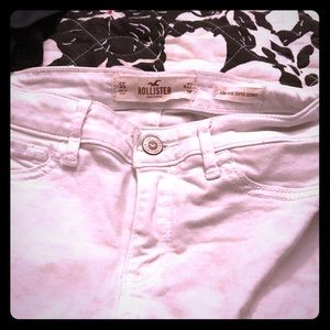 Hollister low rise supper skinny jeans